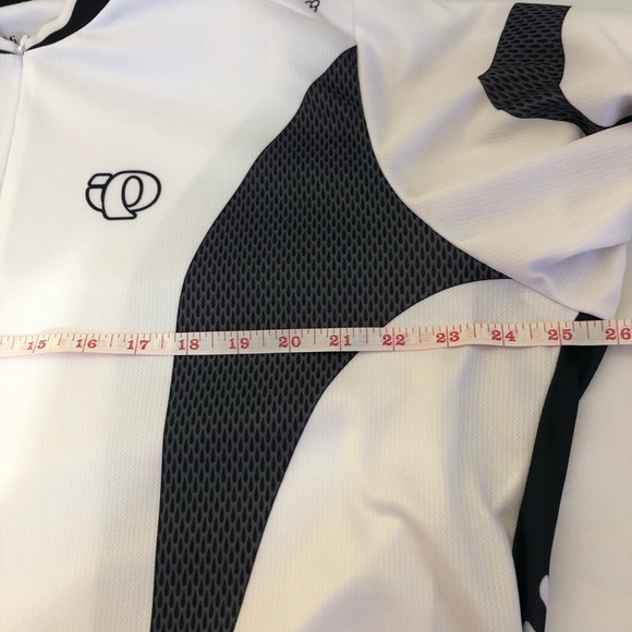 Pearl Izumi White and Black Cycling Jersey Men’s SZ XXL Biking MTB Short Sleeve - Picture 9 of 14